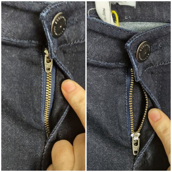 BCBGeneration Flared Dark Wash Blue Jeans Size 28 - Picture 10 of 13